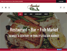 Tablet Screenshot of anastasiseafood.com